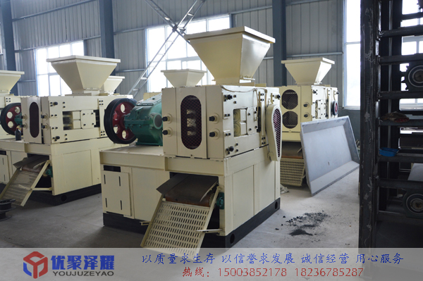 礦粉壓球機在壓制鐵精粉時為什么會出現連軸器斷裂的情況